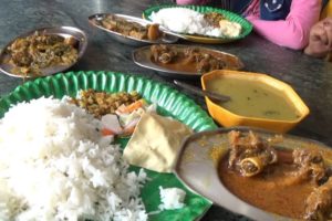 Mutton Thali @ 200 rs & Veg Thali @ 60 rs   Food Plaza New Digha West Bengal