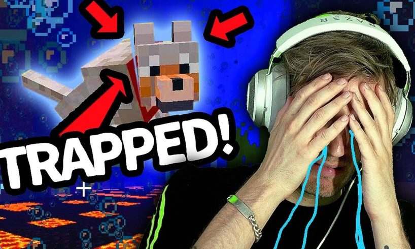 My minecraft Dog is TRAPPED underwater (HELP ME!!!) - Part 9