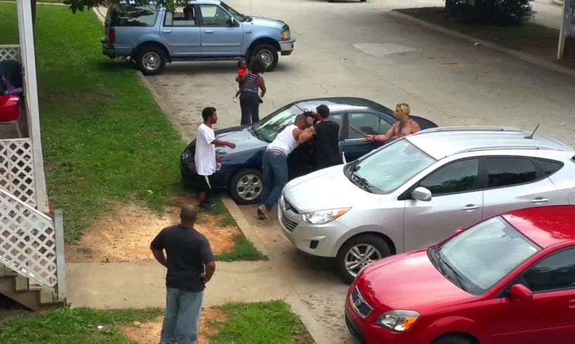 NC HOOD fight