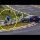 Nürburgring Near Fatal Accident! HARD CRASHES & CHAOS due to Oil Spill - Nordschleife