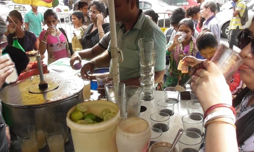 Over 100 Liter Masala Lemon Water Finished within an Hour | Street Drink in Kolkata Dharmatala