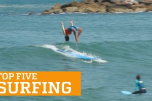 PEOPLE ARE AWESOME: TOP FIVE - SURFING