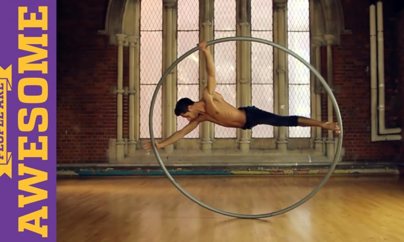 People are Awesome: Billy George (Cyr Wheel)