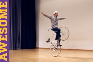 People are Awesome: David Schnabel (Artistic Cycling) - Part 1