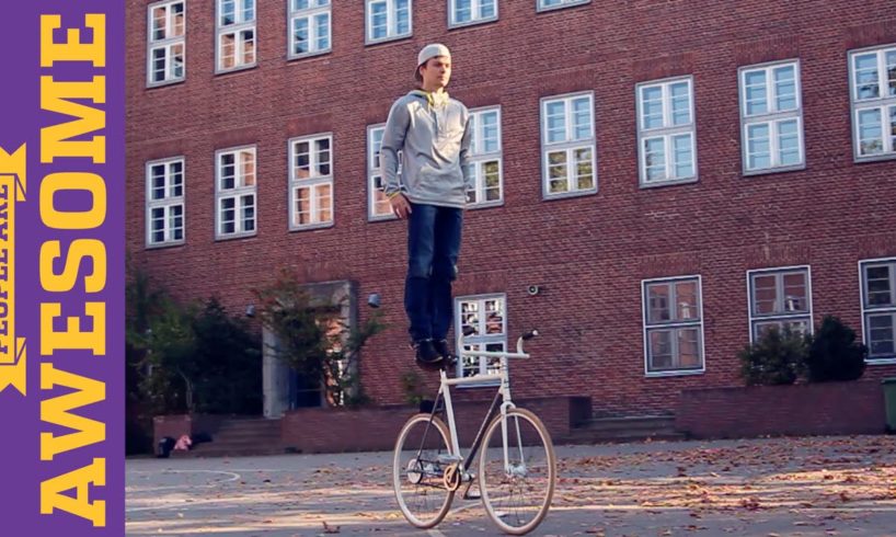 People are Awesome: David Schnabel (Artistic Cycling) - Part 2