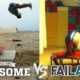 People are Awesome vs FailArmy!! Trampoline Tricks Edition
