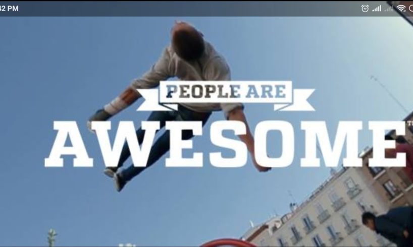 People are awesome! | Insane stunts | dark lighted |