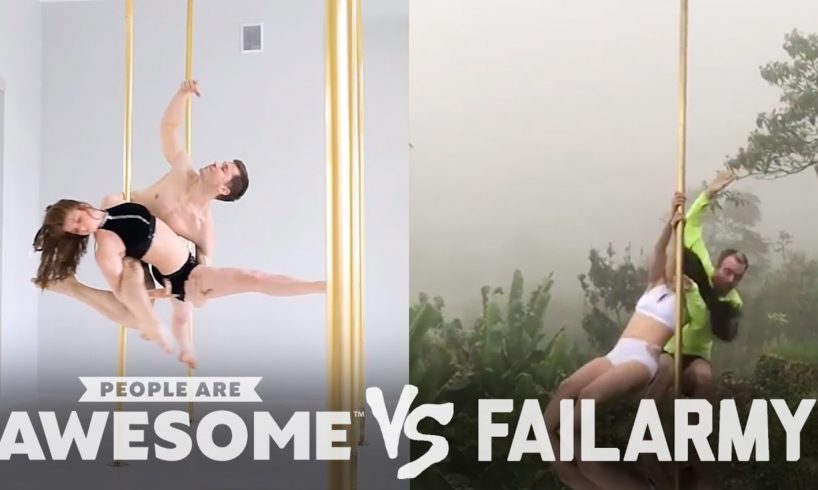 Pole Fitness, Wakeboarding & More | People Are Awesome vs. FailArmy
