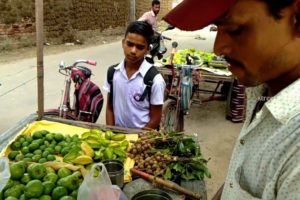 School Boy's Taking MASALA AMBARELLA (Amra) | This Can Remind Your School Days | Street Food India
