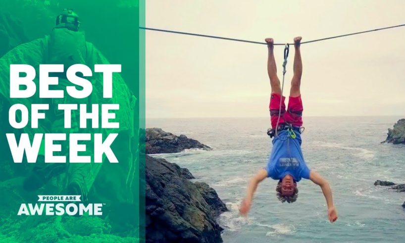 Slacklining, Basketball & Sandboarding | Best of the Week