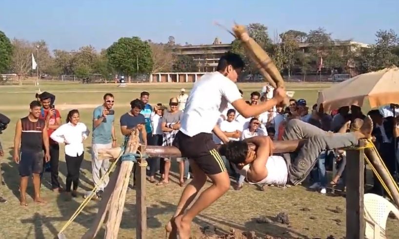 Sports day special ||Punjab University|| Pillow Fight || People's Are Awesome||