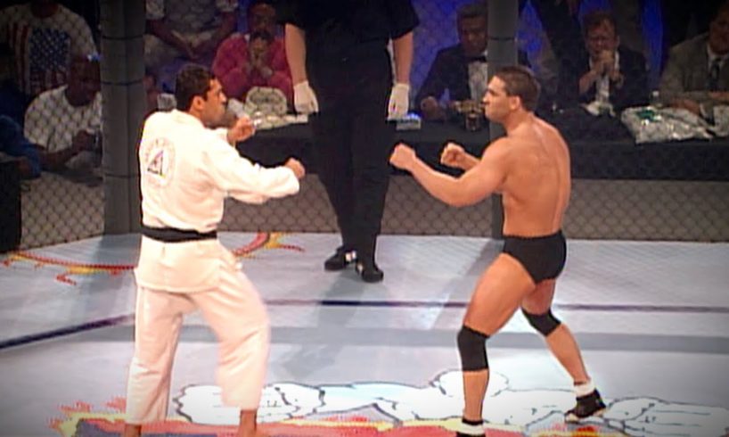 UFC 5 Free Fight: Ken Shamrock vs Royce Gracie (1995)