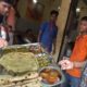 100 rs Veg Thali (4 Butter Roti - Rice & 3 Different Curry) | Street Food Varanasi