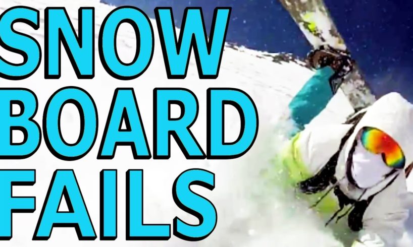Best Epic SNOWBOARD FUNNY FAILS Compilation April 2018 | Ultimate Winter Fail of the Week WinFailFun