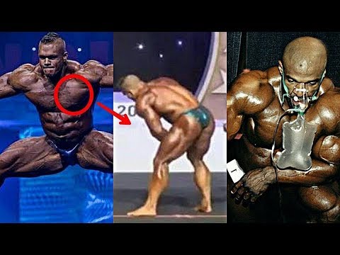Bodybuilders get Heart Attack On Stage (Shocked Moments )