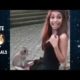 Down Shirt... Funny Monkey With Girl... Funny Monkey Videos 2019 | Cute Animals