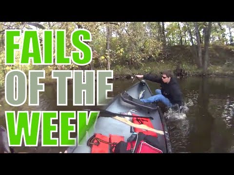 Fails of the Week: How not to use a canoe! [July 2017]