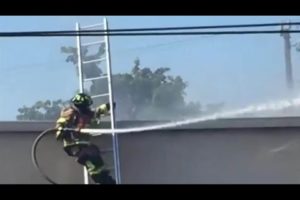 Firefighters Down Videos | injured at work Compilation