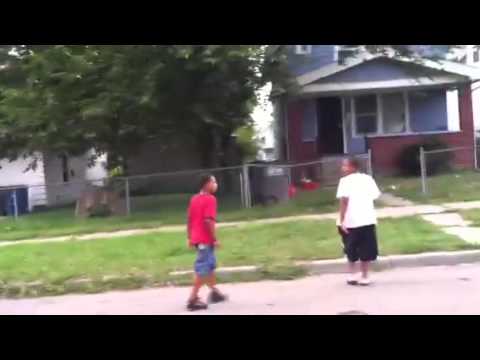 Hood fight in the 419
