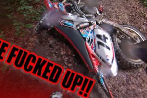 NEAR DEATH CAPTURED - Crash didn't end well !