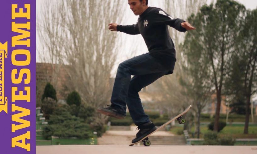 People are Awesome: Kilian Martin (Freestyle Skateboarding) - Part 2