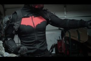 Red Hood Fight Stance (Practice Shots)