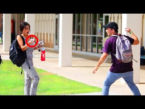 Starting Water Balloon Fights PRANK!!