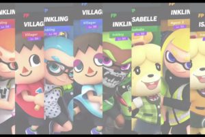 Super Smash Bros Ultimate Amiibo Fights   Request #6988 inkling & Animal Crossing Team ups