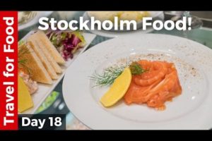 Swedish Food in Stockholm: Melt-In-Your-Mouth Dill Cured Salmon!