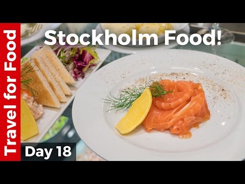 Swedish Food in Stockholm: Melt-In-Your-Mouth Dill Cured Salmon!