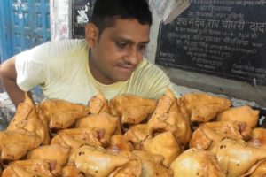 The Man is so fast (Snacks King) | We Love the Street Food of Varanasi India