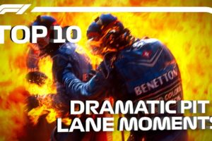 Top 10 Moments of Pit Lane Drama