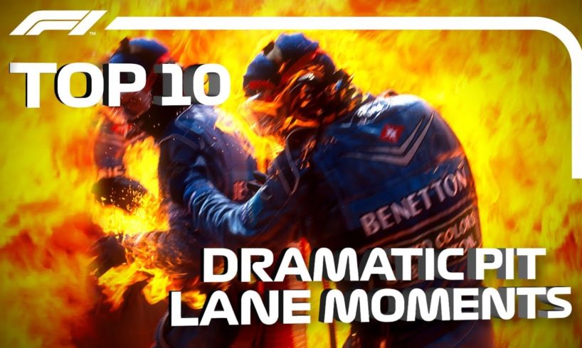 Top 10 Moments of Pit Lane Drama