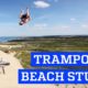 Trampoline stunts at the Beach! | People are Awesome