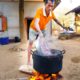 Village Food in Laos - SPICY CHILI WOOD and AUTHENTIC KHMU FOOD in Luang Prabang!