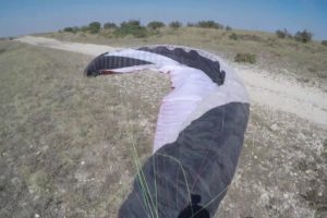 Чуть не погиб на параплане в Крыму. Near death close call paragliding Crimean mountains