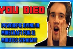ALL Pewdiepie's Minecraft Deaths! (Compilation)