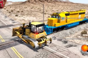 BeamNG Drive Diesel Train VS Heavy Vehicles #2