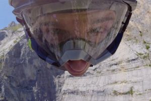 Brento BASE jump Intrudair Half-A High Winds Near Death