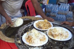 Chicken Biryani @ 100 rs & Mutton Biryani @ 120 rs | Durga Puja Street Food 2019