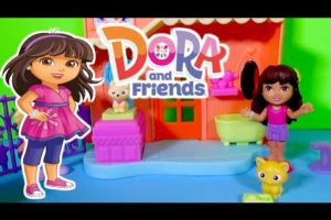 DORA AND FRIENDS Toy Video "Animal Adoption Center" with Dora Doll + Friends by EpicToyChannel