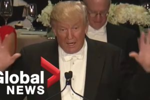 Donald Trump's FULL roasts of Hillary Clinton at Al Smith charity dinner