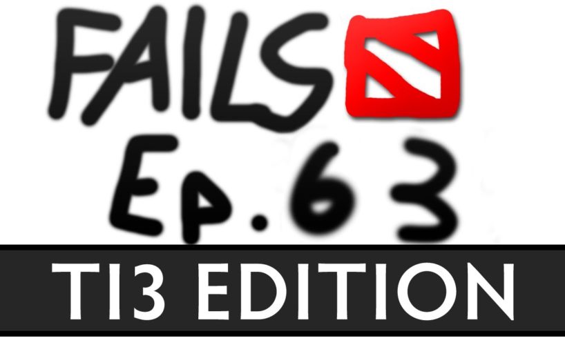 Dota 2 Fails of the Week - Ep. 63 (TI3 Edition)