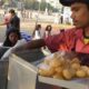 Filer Pani Puri 6 Piece @ 30 rs | Sharma Brijwasi Chat Wala | Mumbai Marine Drive Street Food