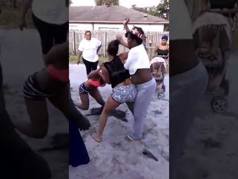 Girls hood fight