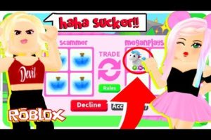 How I SCAMMED An Adopt Me Scammer For A LEGENDARY Pet...  Adopt Me Roblox Roleplay