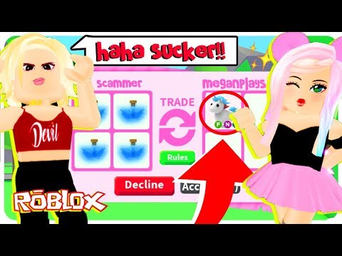 How I Scammed An Adopt Me Scammer For A Legendary Pet Adopt - cute roblox roleplay names for girls