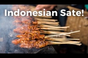 Indonesian Sate (Satay) - AMAZING Indonesian Street Food in Jakarta!