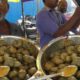 Iqbal - The famous chanawala in Mumbai Chor Bazar Mutton Street - Street Food India