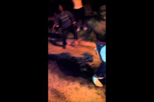 Niggas fighting on the west st.Louis hood fight